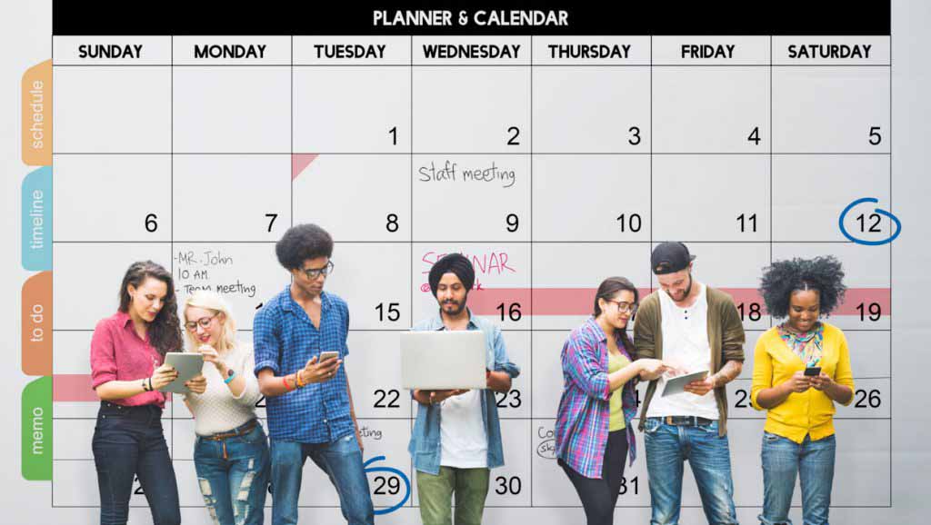your own Schedule Image